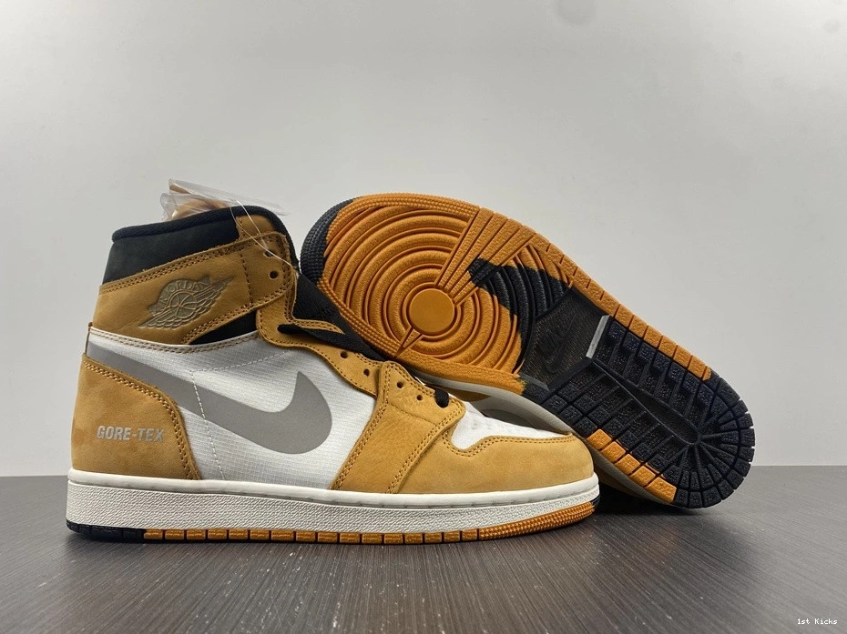 Curry DB2889-700 Jordan 1 Light High Element Gore-Tex 0328